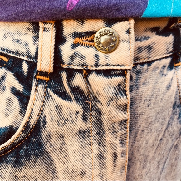 Last Exit Vintage Denim Jean Skirt - Picture 11 of 15